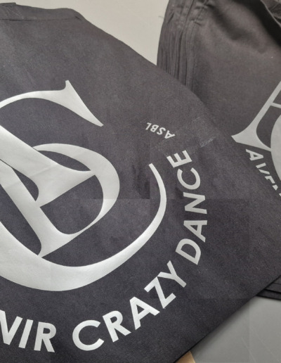 impression textiles pour Avenir Crazy Dance